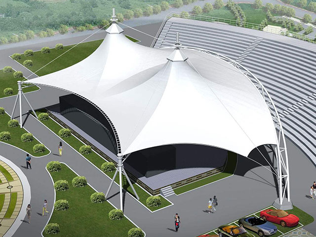 膜结构景观棚受欢迎程度高的原因 膜结构景观棚受欢迎程度高的原因