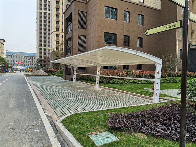 膜结构电动车棚的制作要达标哪些技术标准 膜结构电动车棚的制作要达标哪些技术标准