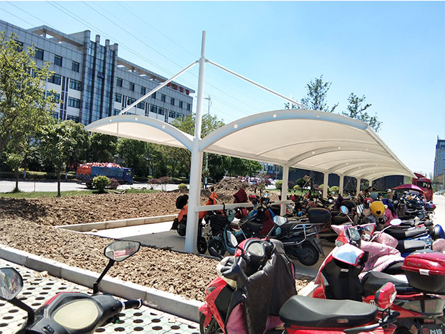 膜结构电动车棚的制作设计问题 膜结构电动车棚的制作设计问题